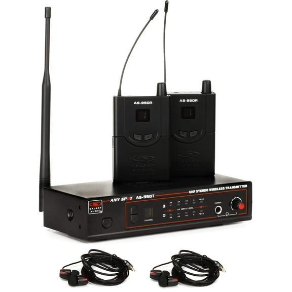 Galaxy Audio Galaxy 950 Series WPM Twin PK W/EB4