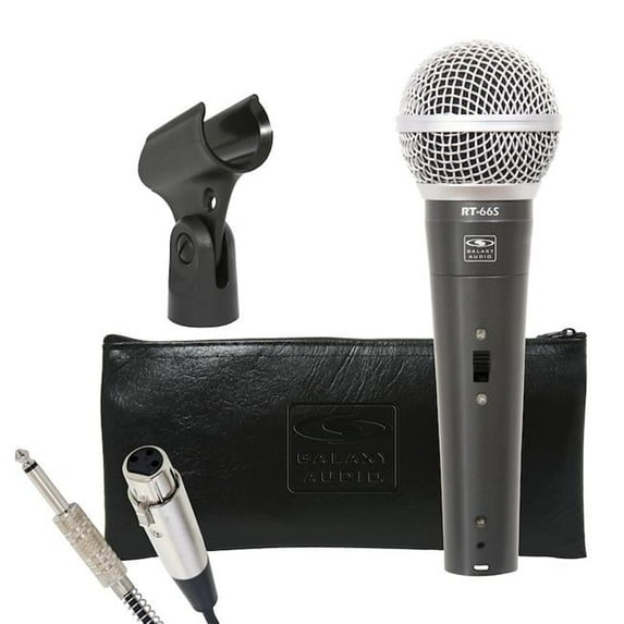 Galaxy Audio Uni-Directional Dynamic Microphone with Switch