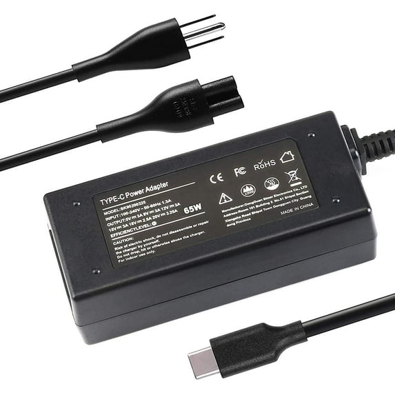Galaxy Bang AC Adapter Charger for Lenovo Thinkpad X1 Carbon 8th, 9th Gen 20U9, 20UA, 20XW, 20XX; 10th, 11th Gen, 21CB, 21CC, 21HM, 21HN