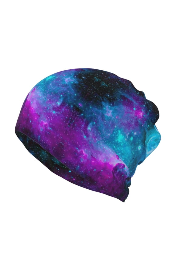 Galaxy Beanie Skull Cap Lightweight Hip Hop Dwarf Hat Beanie Hat For Women Men