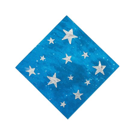 Galaxy Beverage Napkin - Party Supplies - 16 Pieces
