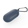 thumbnail image 1 of For Galaxy Buds+ / Buds Case, Protective Silicone Cover with Carabiner Keychain Compatible with Samsung Galaxy Buds+ Plus 2020 Buds 2019 Wireless Earbuds, Navy Blue (4 Color Options) by Insten, 1 of 10