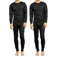thumbnail image 1 of Galaxy By Harvic Men's 4-Piece Lightweight Thermal Set Of Both A Thermal Top And Bottom (2-Full Sets)(S-2XL), 1 of 3