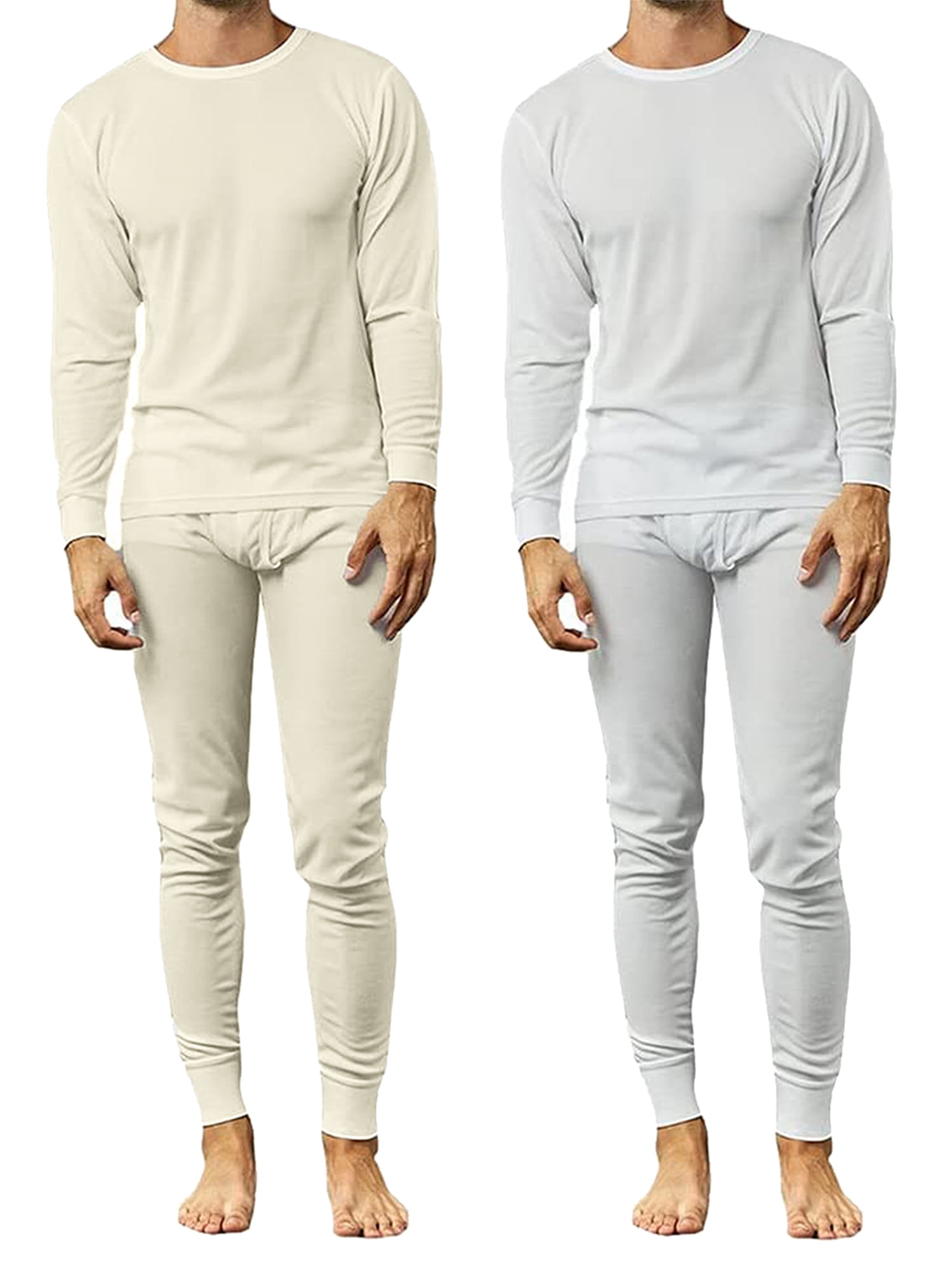 Galaxy By Harvic Men's 4Piece Lightweight Thermal Set Of Both A