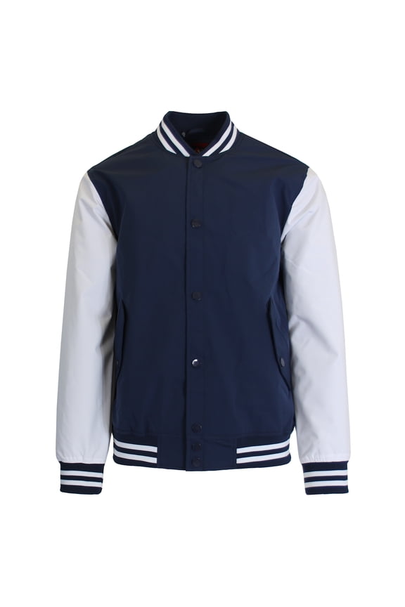 Men’s Lightweight Polyester Multi Pocket Varsity Jacket (S-2XL)