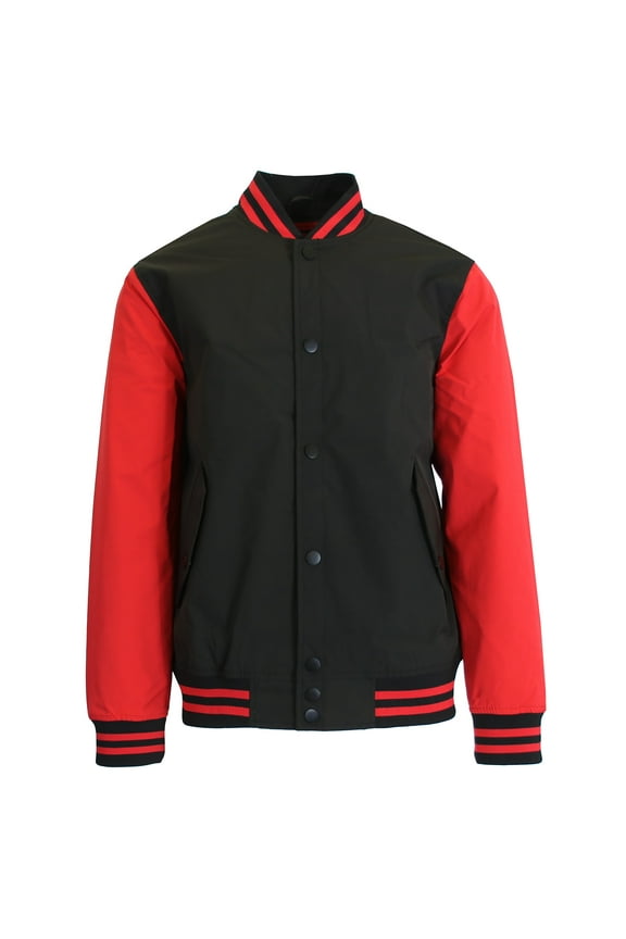 Men’s Lightweight Polyester Multi Pocket Varsity Jacket (S-2XL)