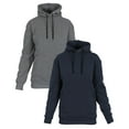 thumbnail image 1 of Galaxy By Harvic Womens Heavyweight Fleece Lined Pullover Hoodie 2 Pack (M-2XL), 1 of 7