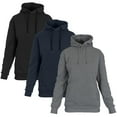 thumbnail image 1 of Galaxy By Harvic Womens Heavyweight Fleece Lined Pullover Hoodie 3 Pack (M-2XL), 1 of 5