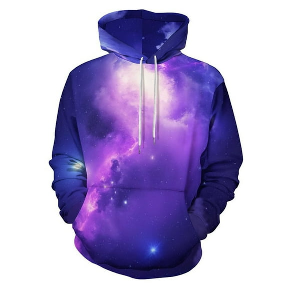 Galaxy Clouds Dream 3D Print Hoodie Men Women Autumn Thin Pullover Sweatshirt Vintage Streetwear Tops
