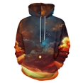 thumbnail image 1 of Galaxy Clouds Sunset Men's Women New Sweatshirt Hoodie Men's Plus Size Sweatshirt Hooded Sweatshirt 3d Printed Street Men's Cloth, 1 of 6