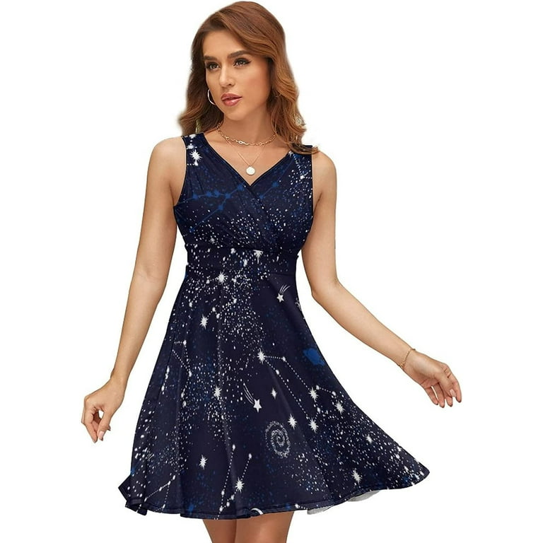 Womens galaxy dress cheap