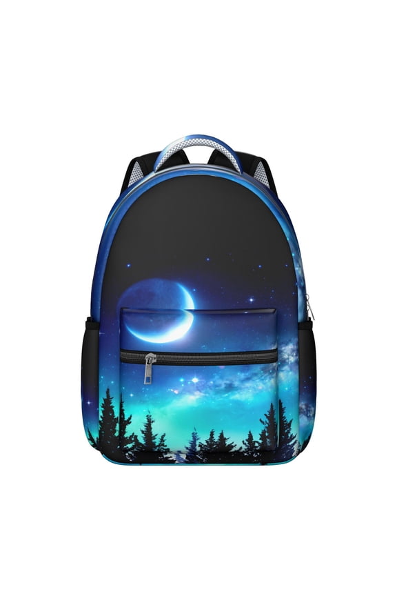 Galaxy Cosmic Students Backpack Outer Space Nebula Celestial Design, Durable and Adjustable Strap School Bag for Student and Student