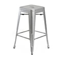 thumbnail image 1 of AEON Furniture Galaxy 26.5" Counter Stool in Silver (Set of 2), 1 of 2