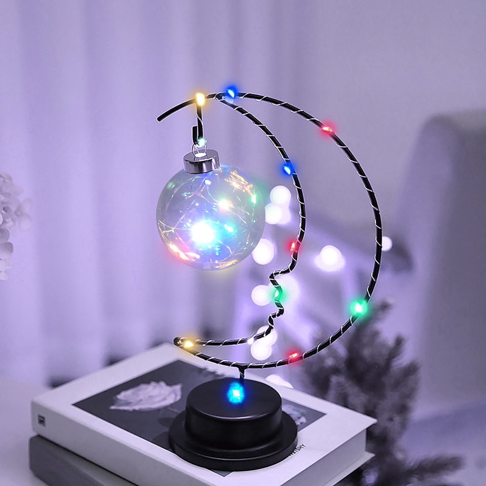 3D Volleyball Night Light - 16 Color Changing LED, Remote Control, USB Powered, Acrylic Desk Lamp For Kids Room Decor - View #5