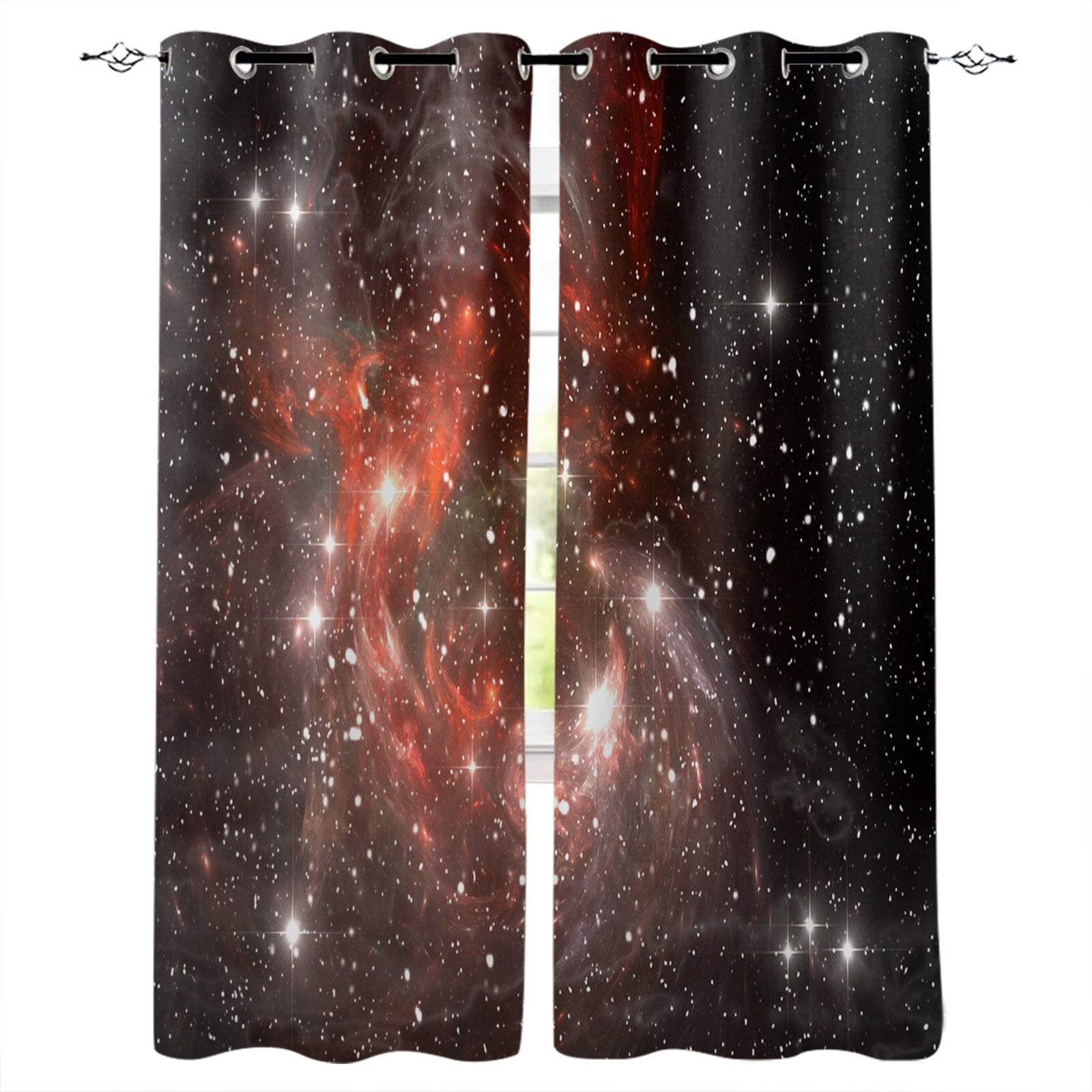 Galaxy Curtains Solar Sky Nebula Orbit Comet Horizon System Earth and ...