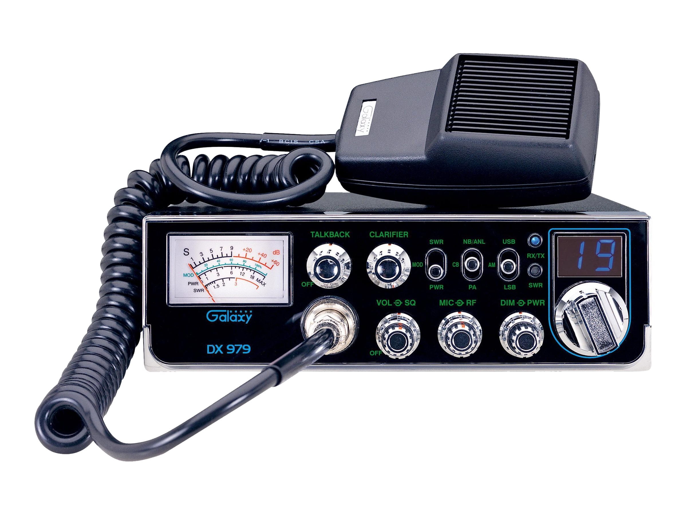 Galaxy DX-979 40-Channel CB Radio 4 Watts AM/SSB