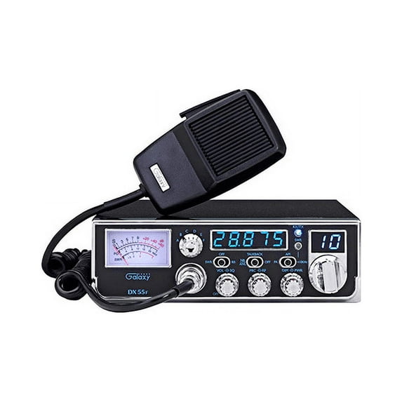 Galaxy DX55F Compact 10 Meter Amateur Ham Mobile Radio