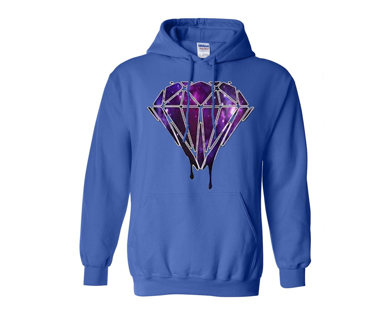 Dripping top galaxy hoodie