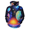 thumbnail image 1 of Galaxy Dream Planets-2 Men's Women New Sweatshirt Hoodie Men's Plus Size Sweatshirt Hooded Sweatshirt 3d Printed Street Men's Cloth, 1 of 6