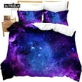 thumbnail image 1 of Galaxy Duvet Cover Full Size for Boys Teens Kid Starry Sky Cosmos Comforter Cover Soft Microfiber Z, 1 of 5