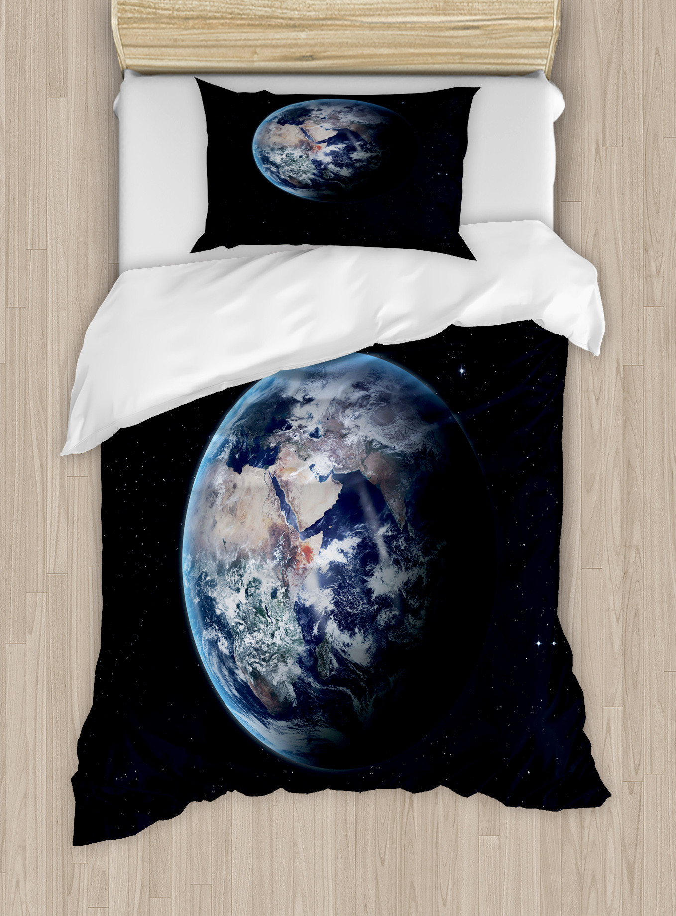 Planet Surface Galaxy Space Print Luggage Cover Protector
