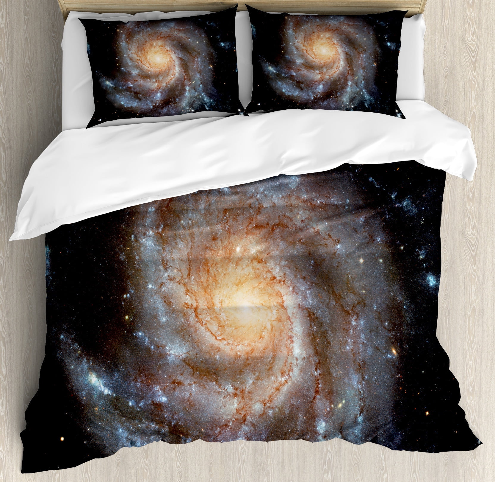 Light Speed Galaxy Space Print Duvet Cover Bedding Set main image 1