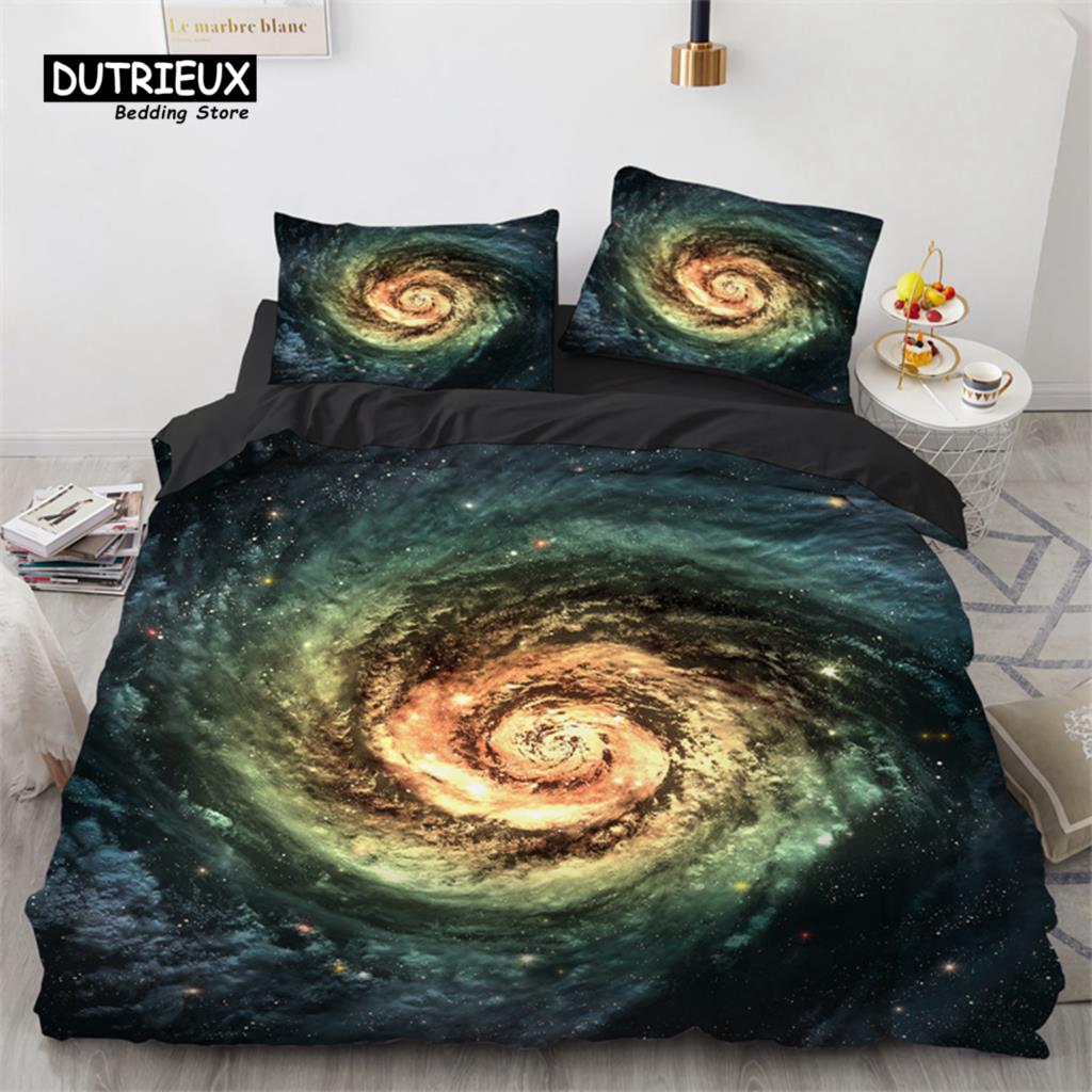 Galaxy Duvet Cover Twin King Size For Teens Kids Boys Starry Sky ...