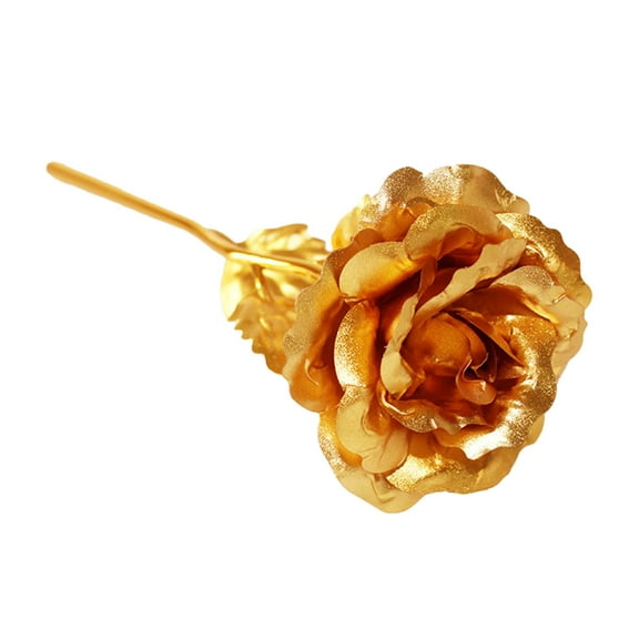 Galaxy Eternity Rose - Iridescent Foil Artificial Flower Gift for Women, Handmade Mother's Day Valentine's Day Present for Her, Wife, Daughter, Girlfriend, Birthday & Anniversary Surprise