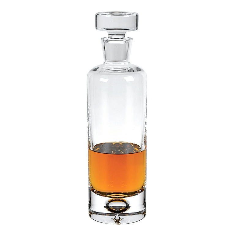 Mouth Blown European Crystal Decanter 28 Oz Mouth Blown European Crystal Decanter 28 Oz