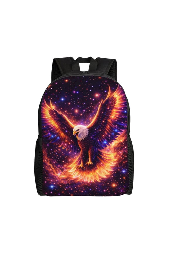 Galaxy Fire Eagle Backpack Large Capacity Laptop Bag for Men and Women