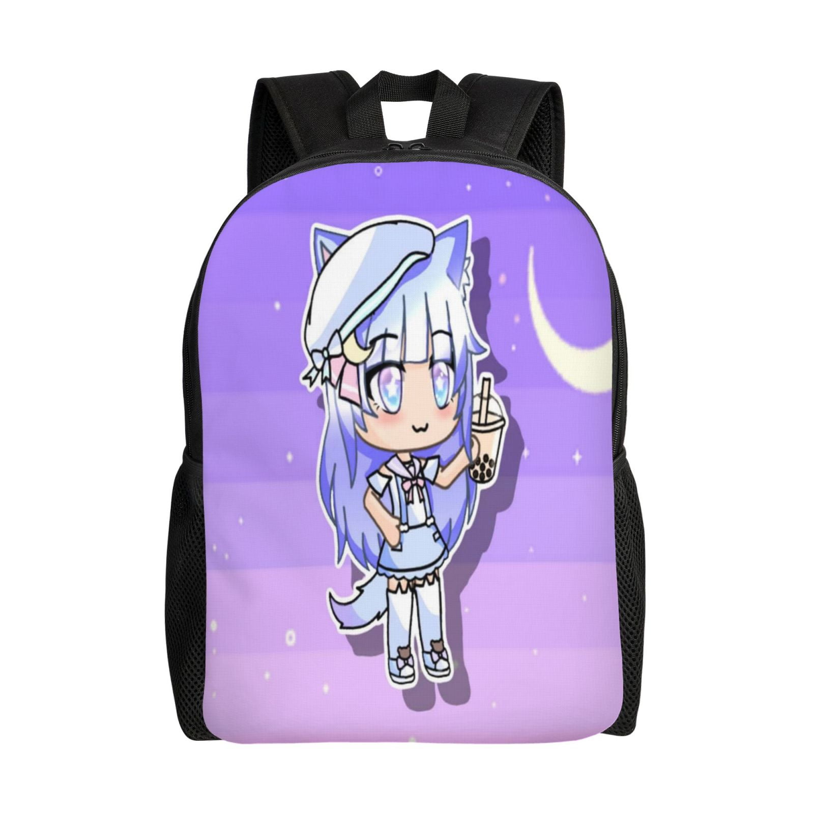 Galaxy Gacha Life School Backpack Kids Bookbag Large For School Office ...