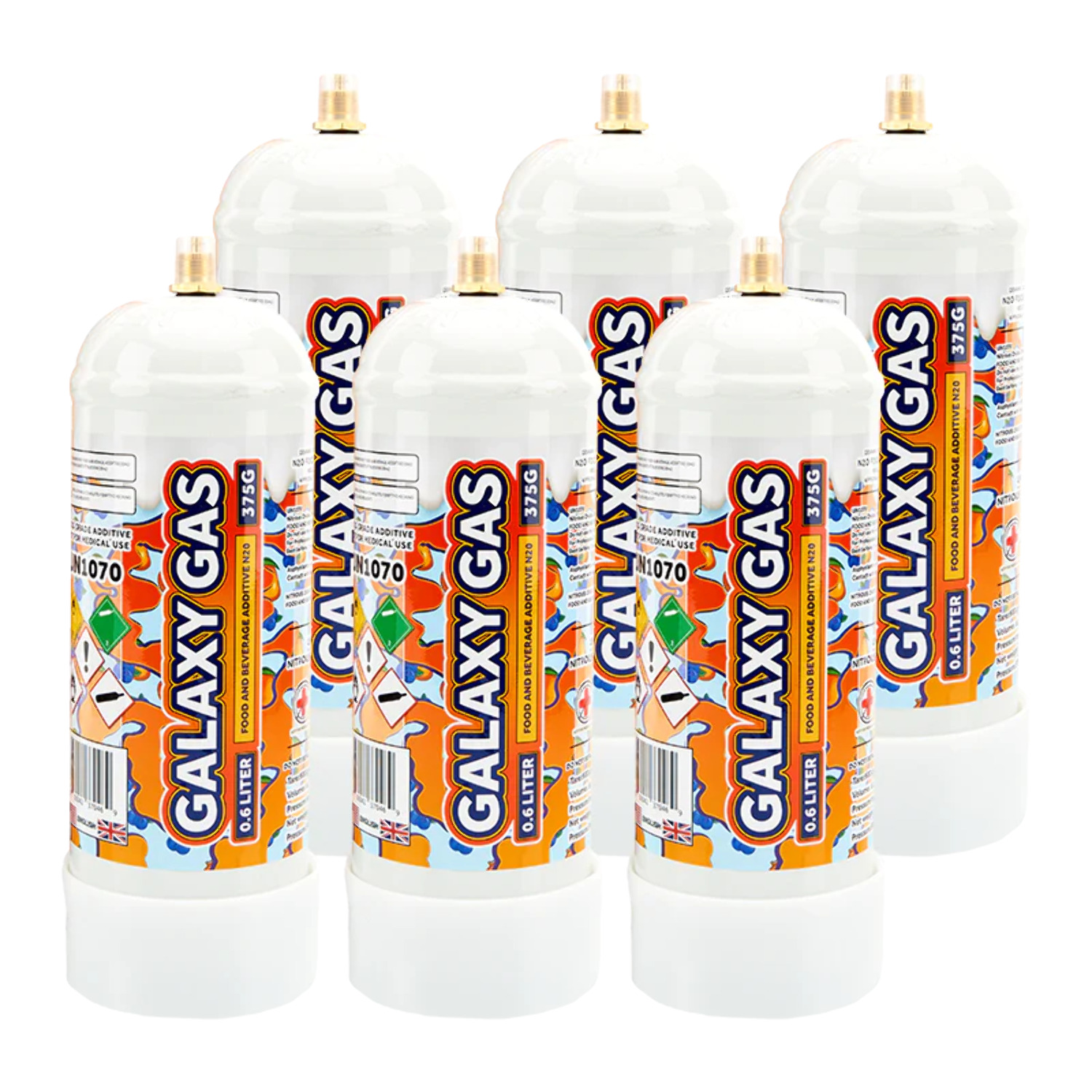 Galaxy Gas Blueberry Mango Flavor Whipped Cream Dispenser Cartridge