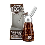 Galaxy Gas Monogram Color Whipped Cream Dispenser, Half Pint Aluminum Cream Whipper, Whipped Cream Canister, 250ml