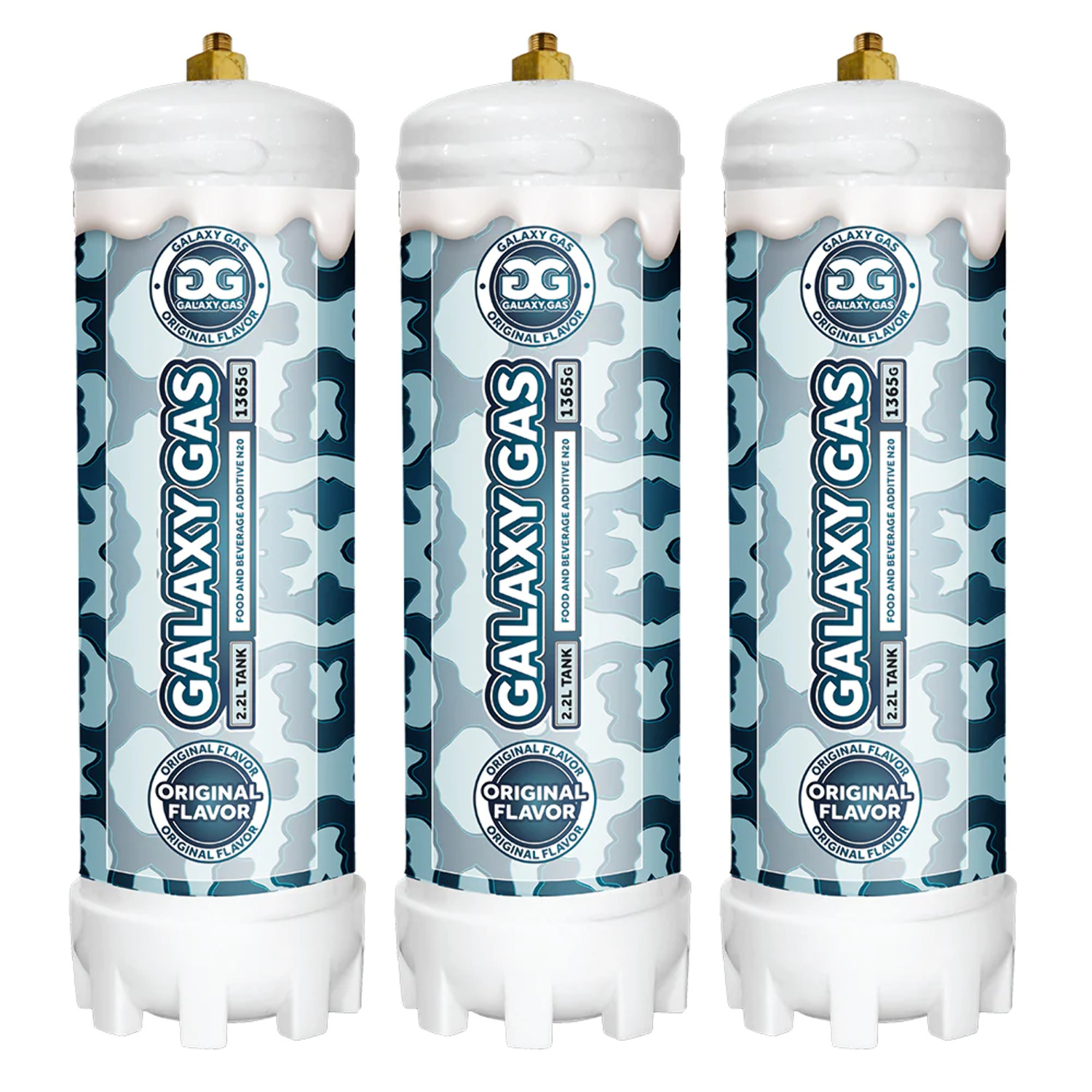 Galaxy Gas Original Flavor Whipped Cream Dispenser Cartridge Tank