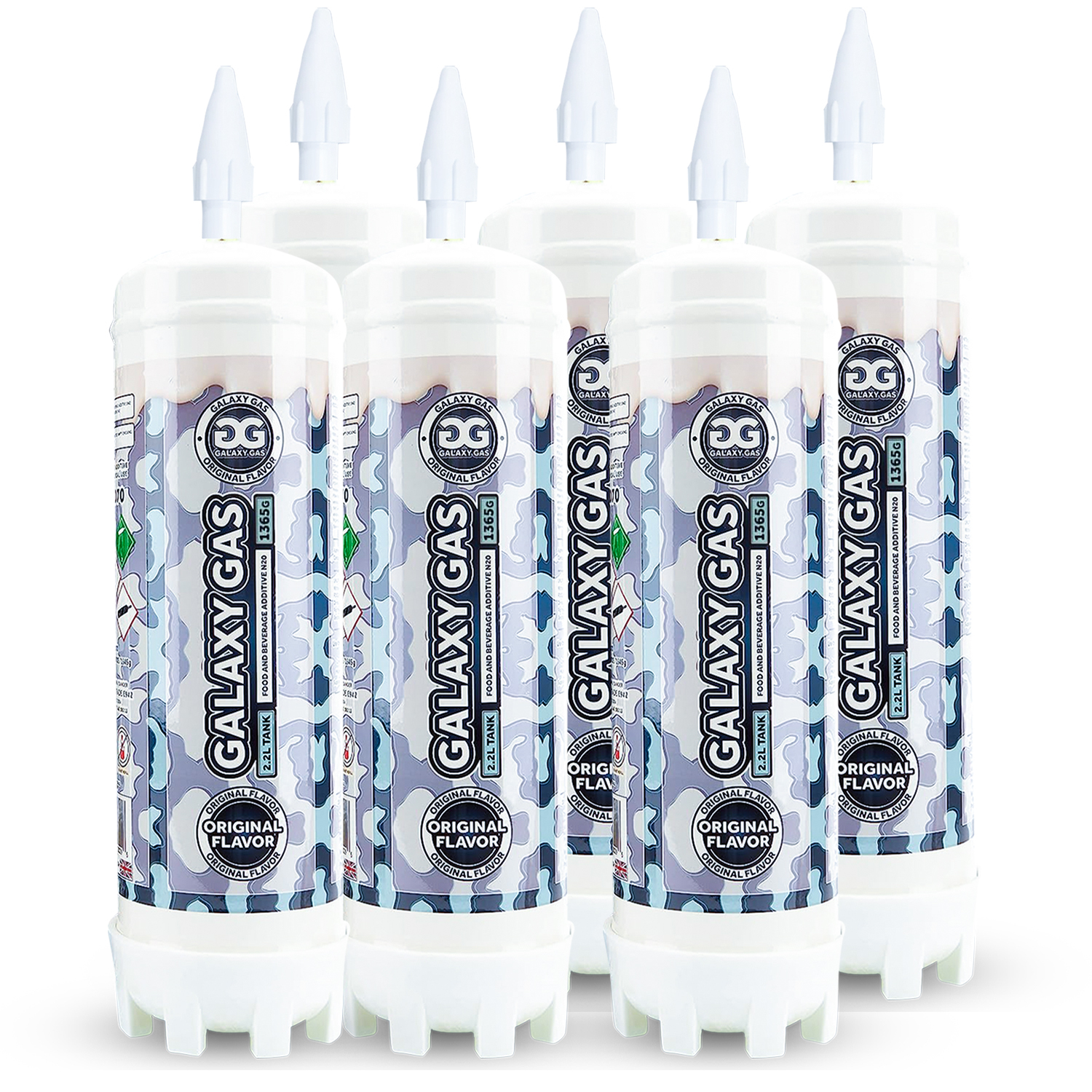 Galaxy Gas Original Flavor Whipped Cream Dispenser Cartridge Tank