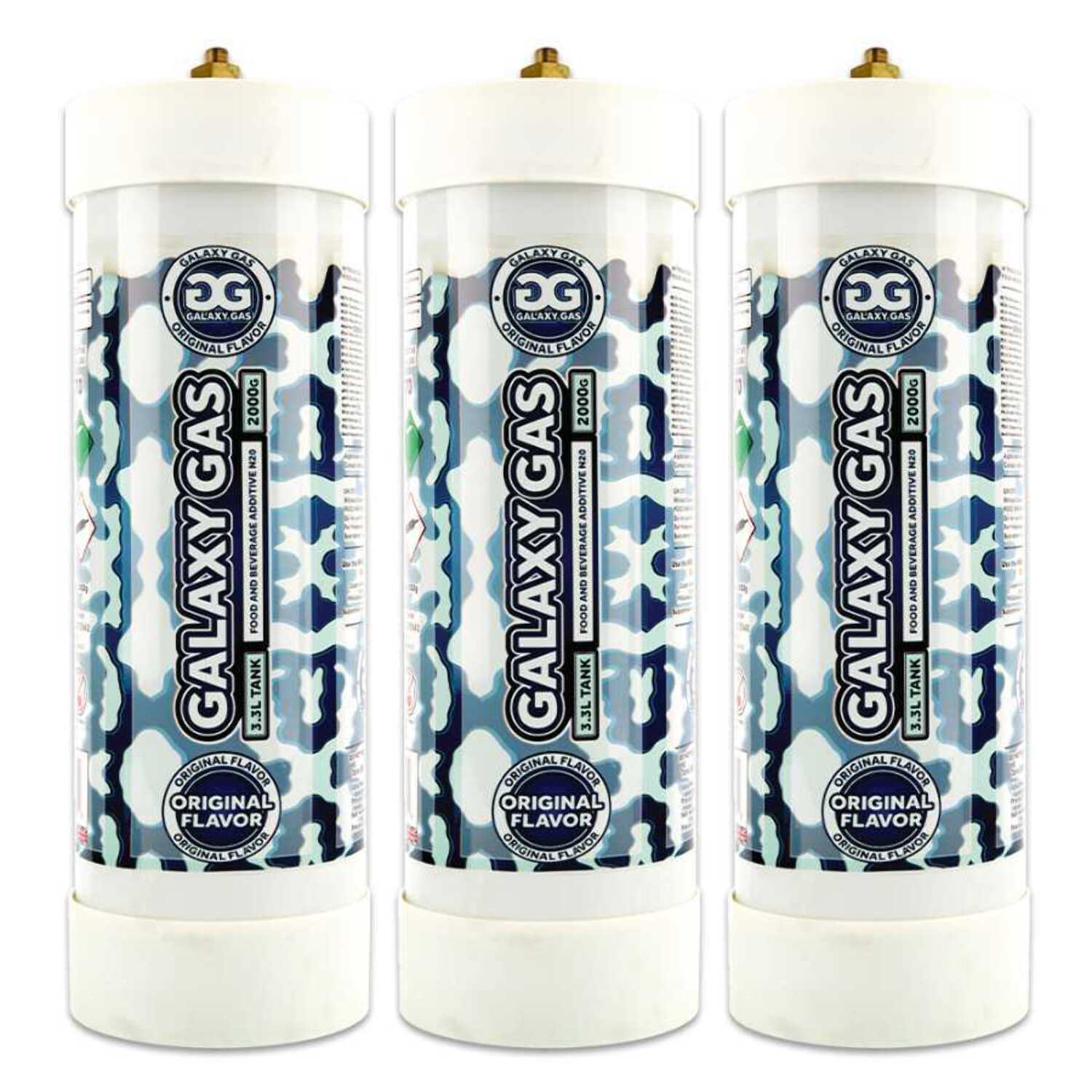 Galaxy Gas Original Flavor, Whipped Cream Dispenser Cartridge Tank