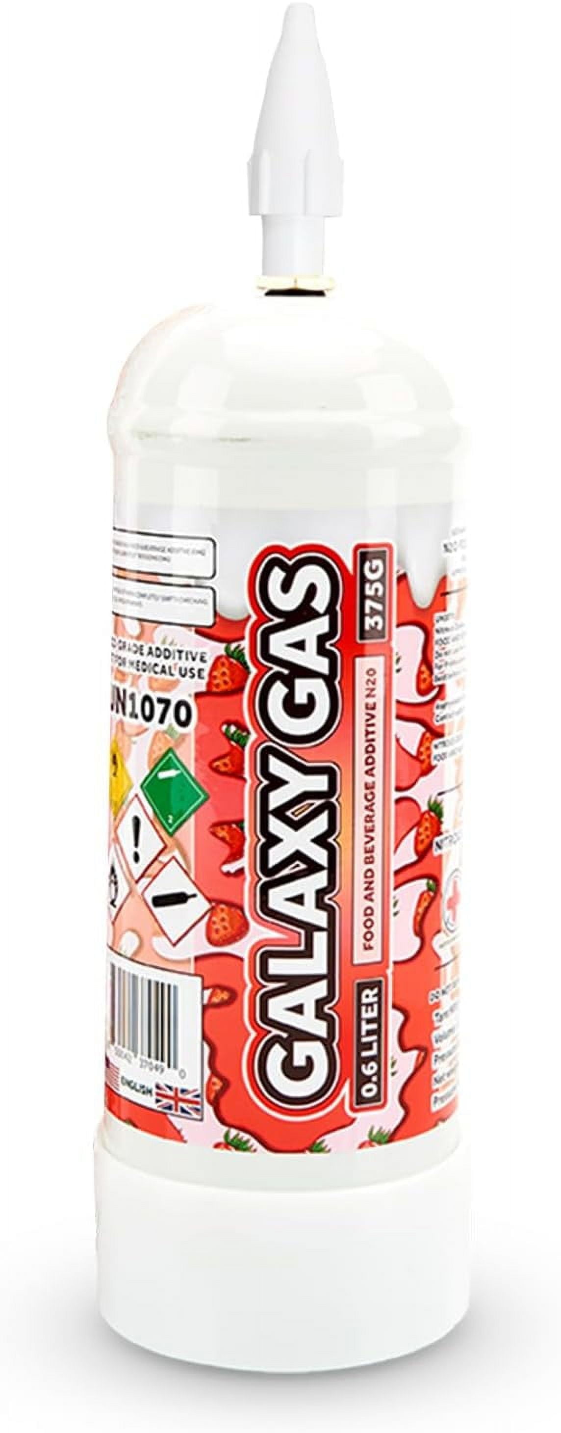 Galaxy Gas Strawberry Flavor,Whipped Cream Dispenser Cartridge Tank