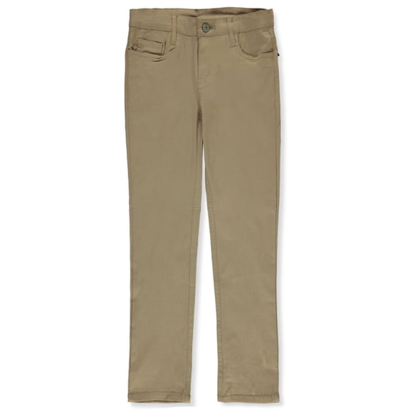 Galaxy Girls Super Stretch Skinny Pants Color: khaki Size: 10
