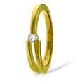 thumbnail image 1 of Galaxy Gold 0.10ct Genuine Diamond Ring in 14k Solid Gold - Size 5.5, 1 of 2