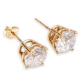 thumbnail image 1 of Galaxy Gold 14K Yellow Gold 1.50 CTW Natural Diamonds Diamond Stud Earrings - April Birthstone - Strength & Brilliance - Fine Jewelry for Women, 1 of 5
