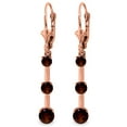 thumbnail image 1 of Galaxy Gold 14K Rose Gold 2.5 CTW Natural Garnet Dangle Earrings - January Birthstone - Passion & Protection - Fine Jewelry for Women, 1 of 1