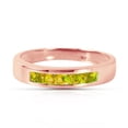 thumbnail image 1 of Galaxy Gold 14K Rose Gold Natural Peridots Ring - August Birthstone - Abundance & Joy - Sizes 5.5 to 11 - Fine Jewelry for Women, 1 of 2