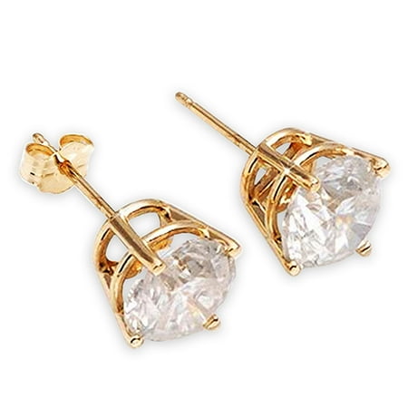 Galaxy Gold 14k 1.50ct Genuine Diamond Stud Earrings