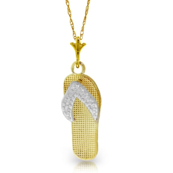 Galaxy Gold 14K Solid Gold Necklace for Women - Yellow Gold Fine Jewelry