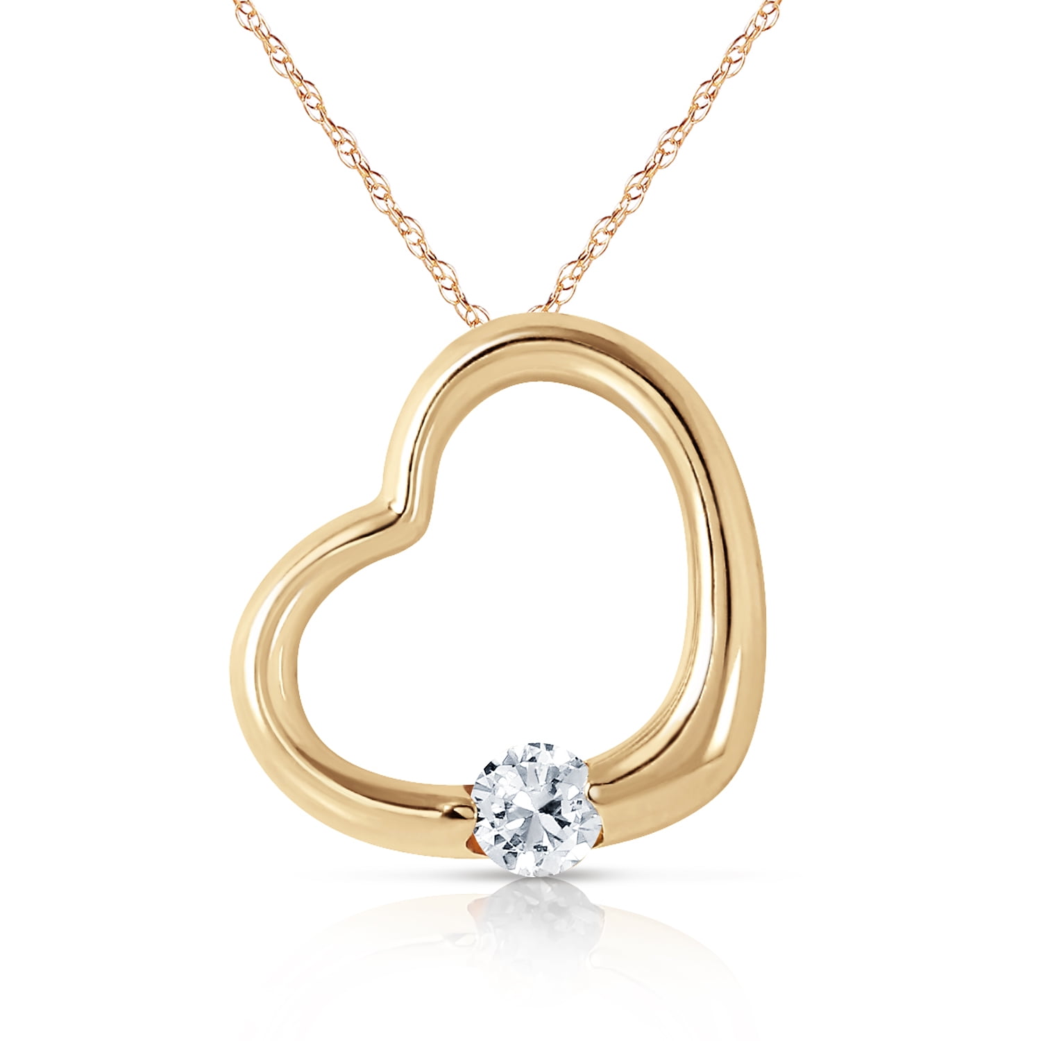 Genuine diamond deals pendant