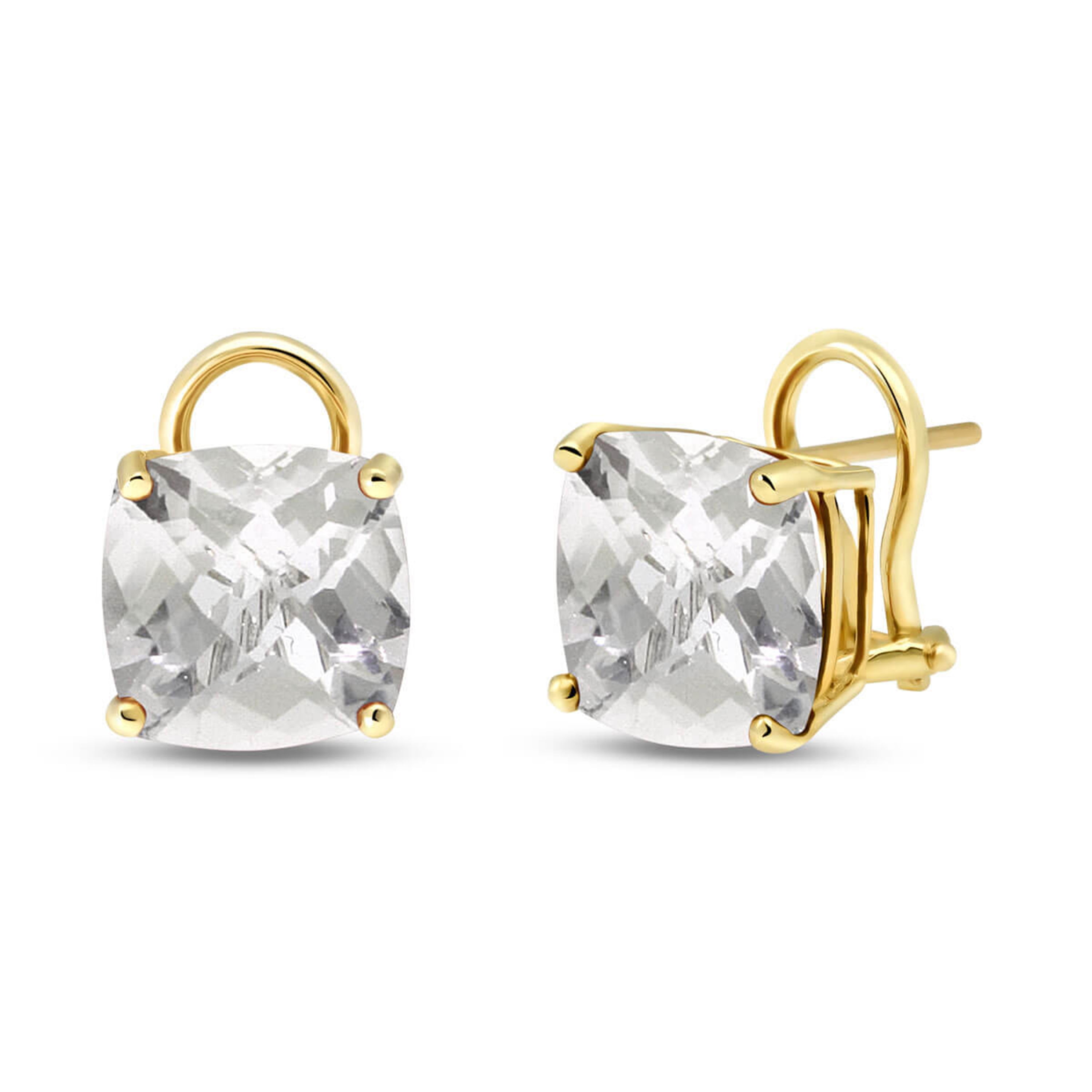 14k gold 2024 french clip earrings