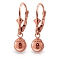 thumbnail image 1 of Galaxy Gold 14K Solid Gold Drop Earrings for Women - Rose Gold Fine Jewelry, 1 of 1