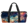 thumbnail image 1 of Galaxy Gym Bags, Shoe Bag, Sports Bag, Dance Bag - All-in-One Weekender Bag (17.7 inches) with Interior Zipper Pocket and Large Capacity, 1 of 6