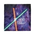 thumbnail image 1 of Galaxy Head Scarf, Space Clash, Head Wrap, 3 Sizes, by Ambesonne, 1 of 2