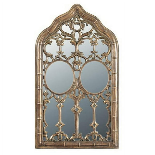 Galaxy Home Decorations G015 Traditional Brown Wall Mirror - 38.2 x 66.1 x 2 in.